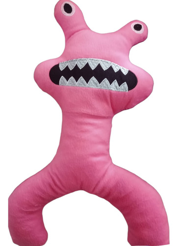 Pelúcia Rainbow Friends 45x30cm Pink Monstro Boneco Jogo